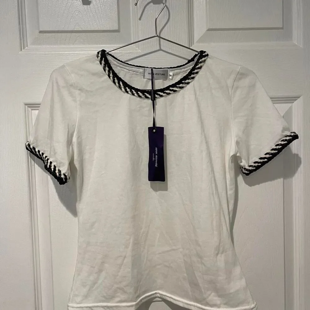 Vega Vesture Women's White T-shirt - Picture 1 of 2